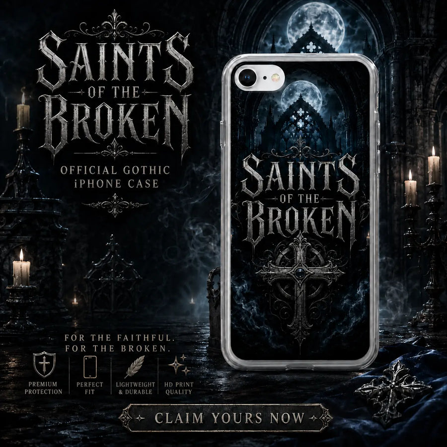 Saints of the Broken Gothic Clear Case for iPhone®