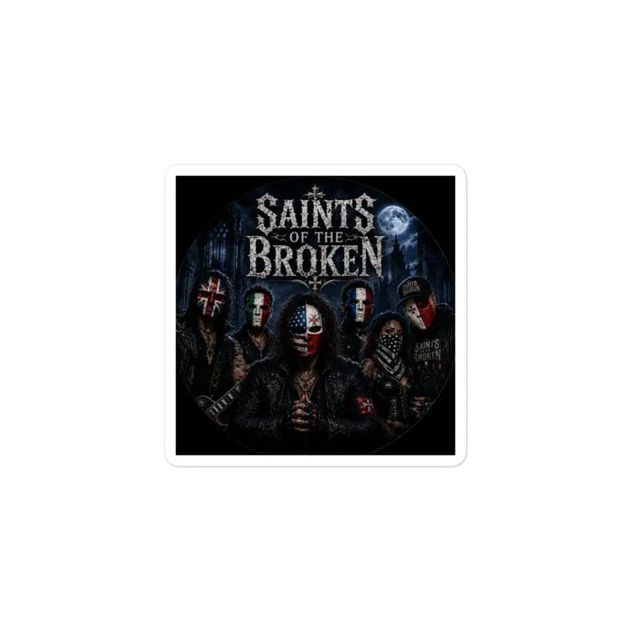 Saints of the Broken Dark Gothic Band Sticker