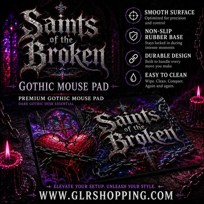 Saints of the Broken Gothic Mouse Pad