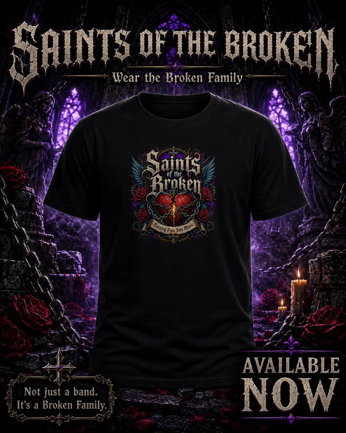 Saints of the Broken Gothic Emblem T-Shirt